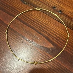 Stella and Dot Gold choker
